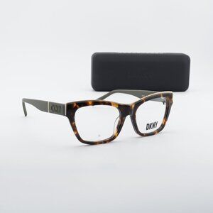 DKNY DK5063 281 Square Eyeglasses 54mm - Havana/Black